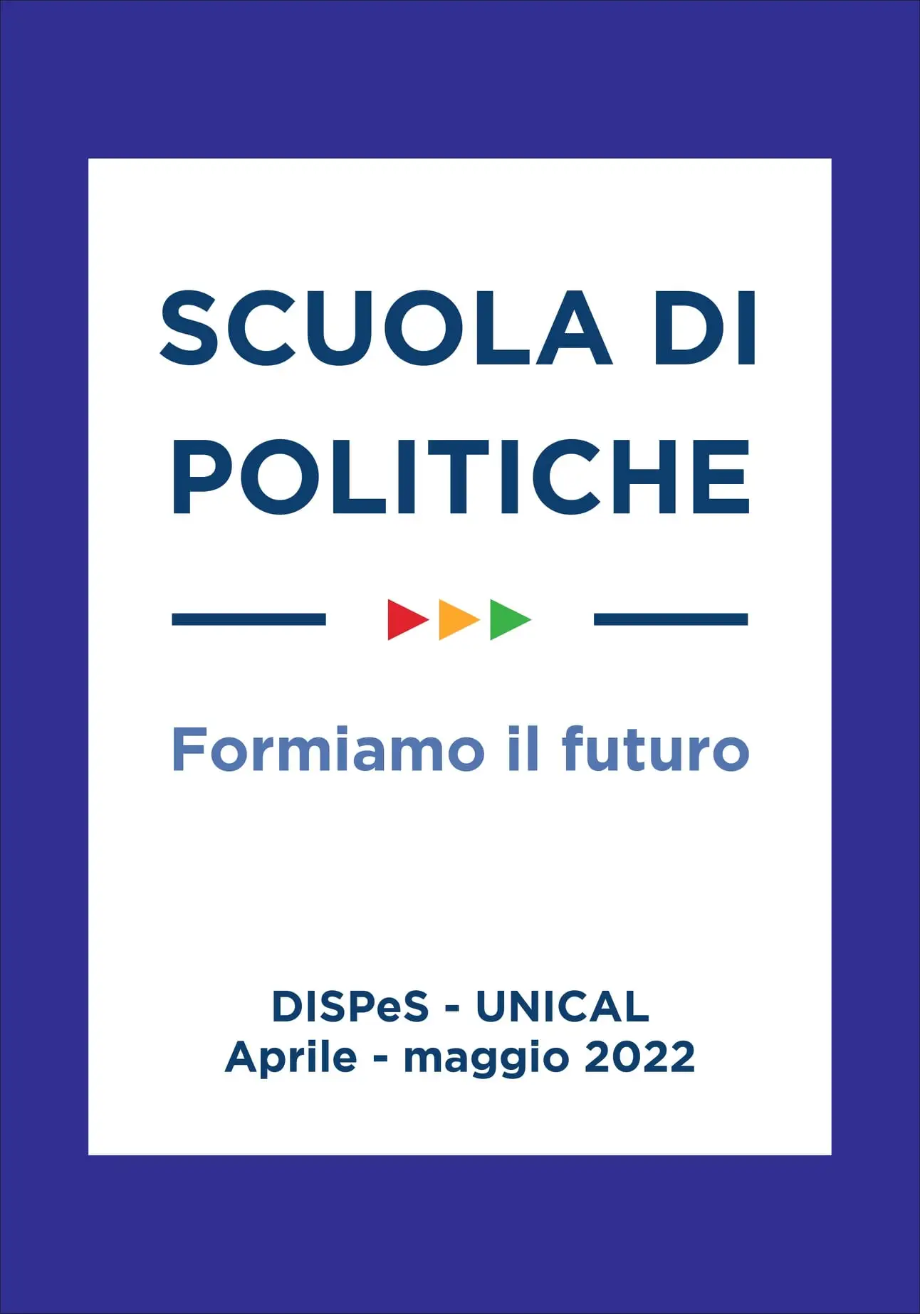Scuola di politiche. Corso Impact Calabria: Tra Tecnica e Politica Scuola di politiche. Corso Impact Calabria: Tra Tecnica e Politica
