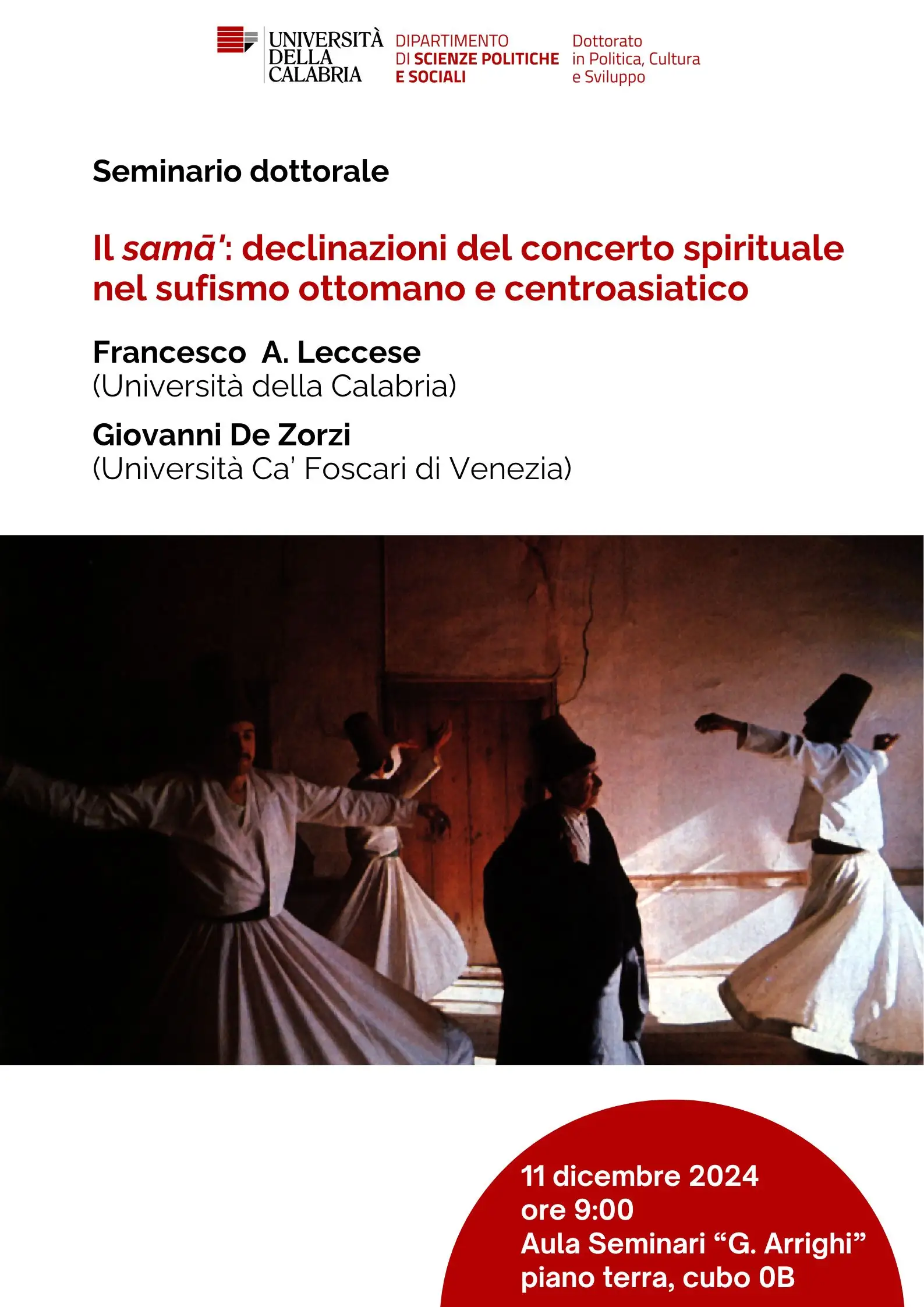 Il samā': declinazioni del concerto spirituale nel sufismo ottomano e centroasiatico