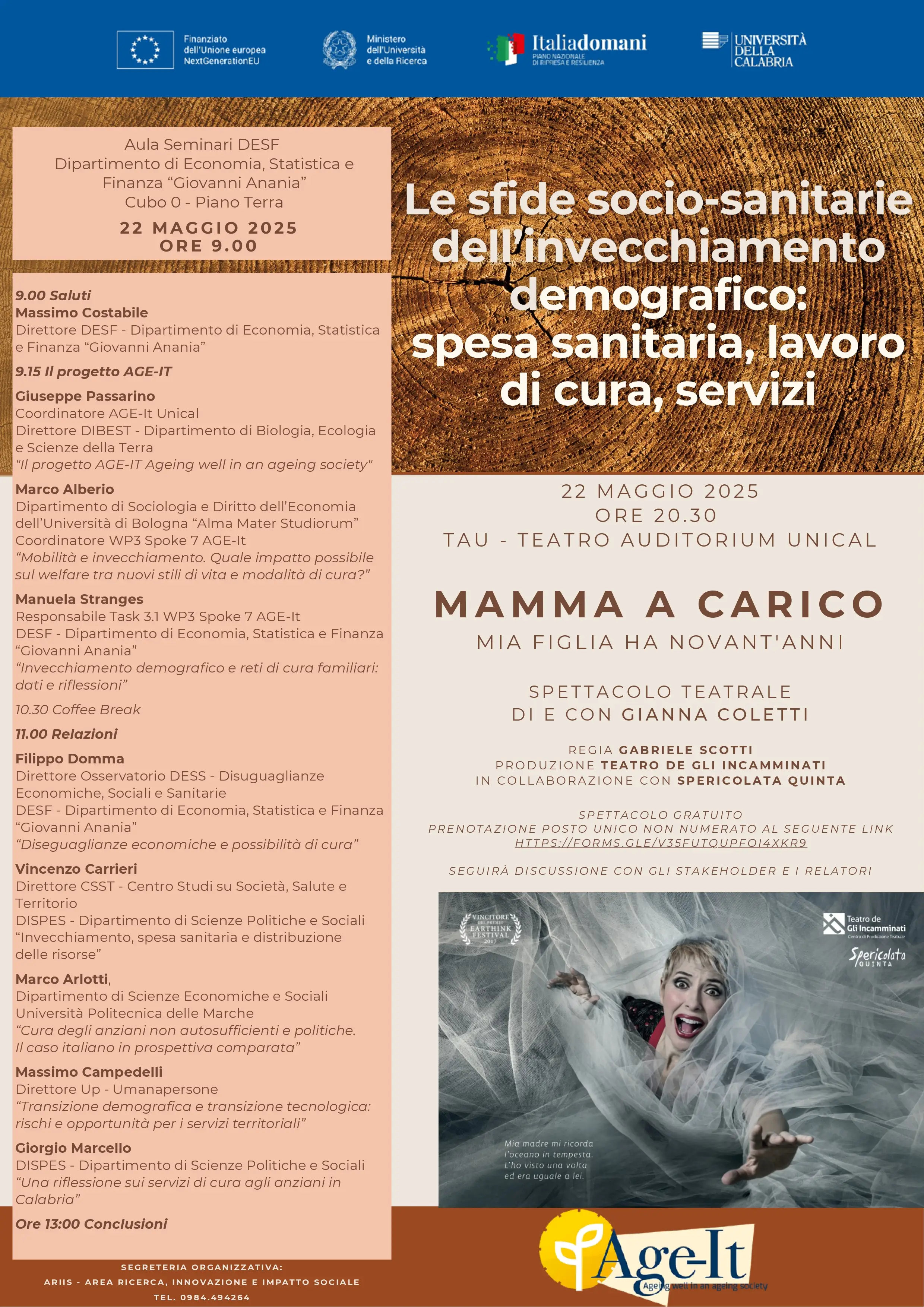 Le sfide socio-sanitarie dell'invecchiamento demografico: spesa sanitaria, lavoro di cura e servizi