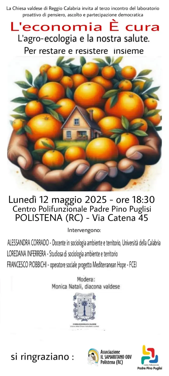 L’economia È cura: l’agro-ecologia e la nostra salute. Per restare e resistere insieme