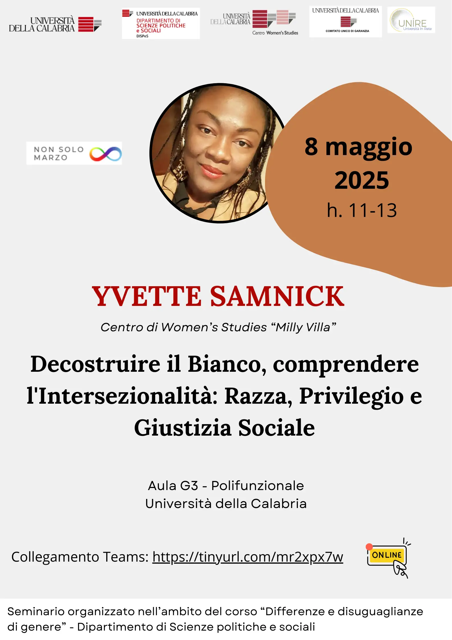 Decostruire il Bianco, comprendere l'Intersezionalità: Razza, Privilegio e Giustizia Sociale